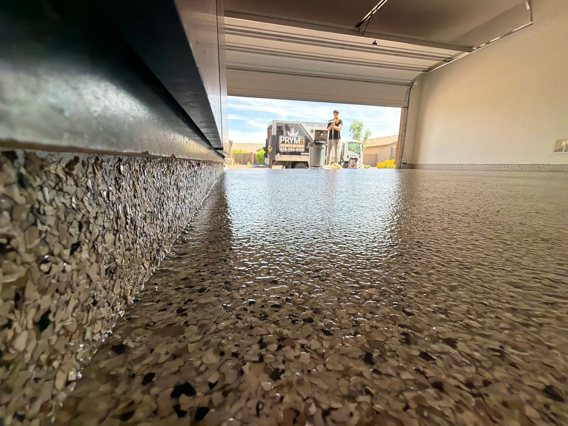 Epoxy floor project 8